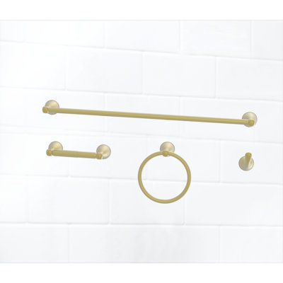 4 - Piece Bathroom Hardware Set