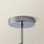 Delph Glass Semi Flush Mount