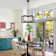 5- Light Dimmable Candle-Style Geometric Square / Rectangle Chandelier