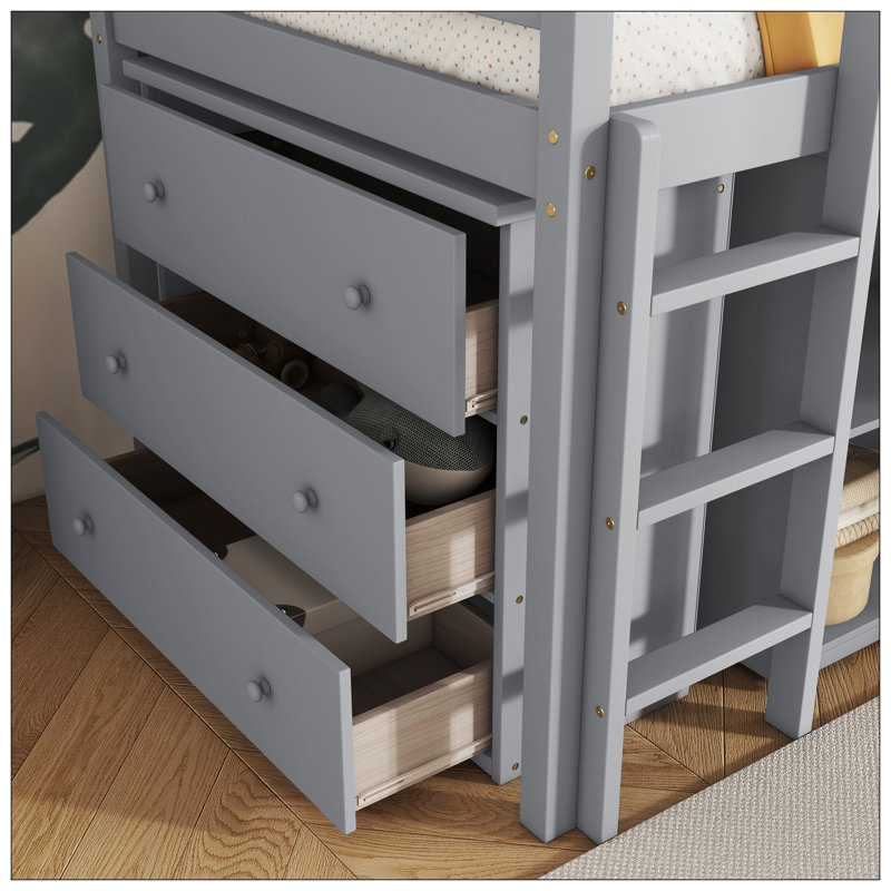 Bed For Bedroom, Gray