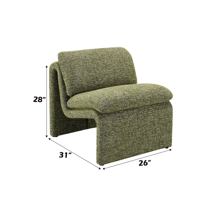 Chaise d'appoint innovante Elegance Jaeda