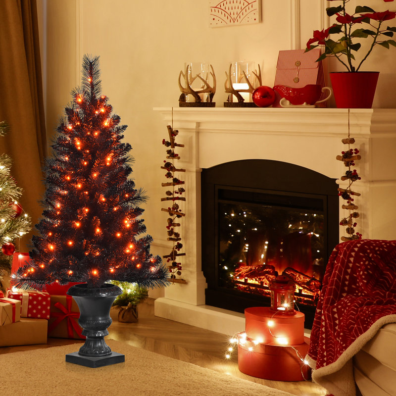 120' H Lighted Artificial Pine Christmas Tree