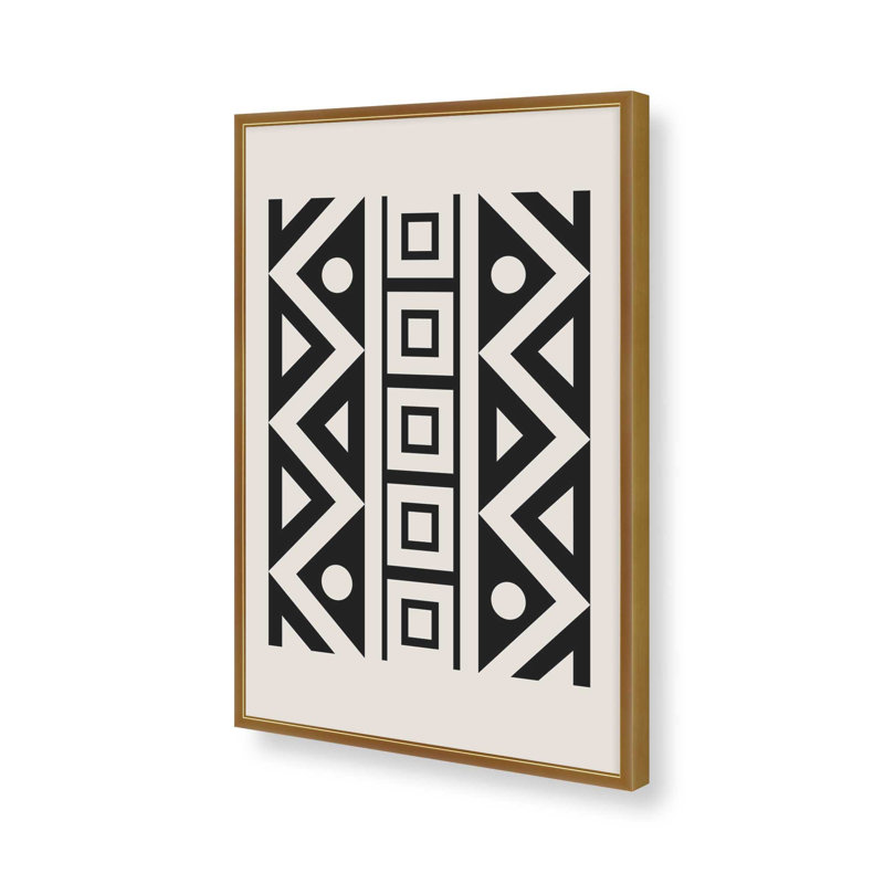 Abstrait «Heritage», impression, H 11,25 po x l 9,25 po, Or poli