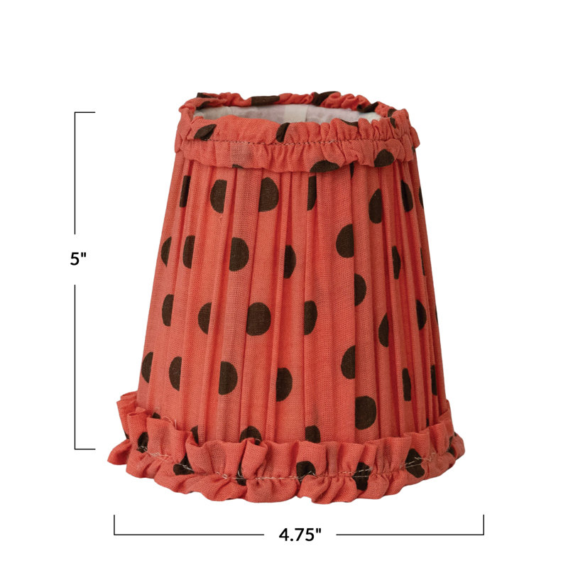 5'' H Cotton Lamp Shade