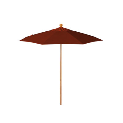 Parasol en bois de teck 7,5 pi