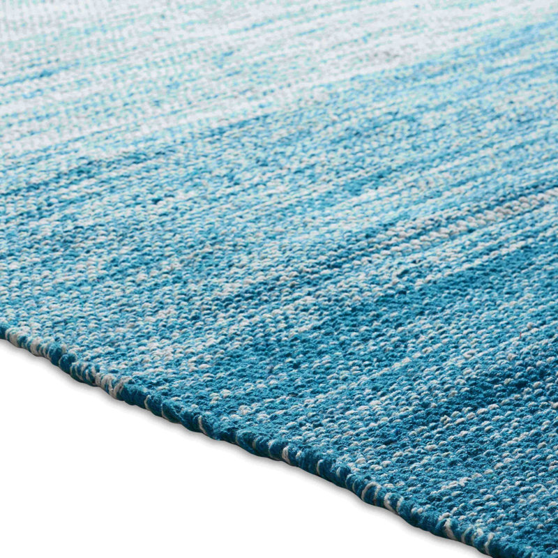 Arteaga Cotton Ombre Indoor Rug, Rectangle 5' x 7'