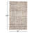 Elya Handmade Dhurrie Wool Gray Area Rug-1946616459