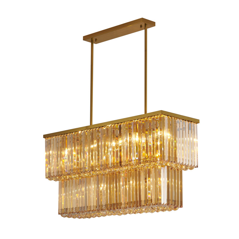 Lustre en cristal 14 lumières Modern