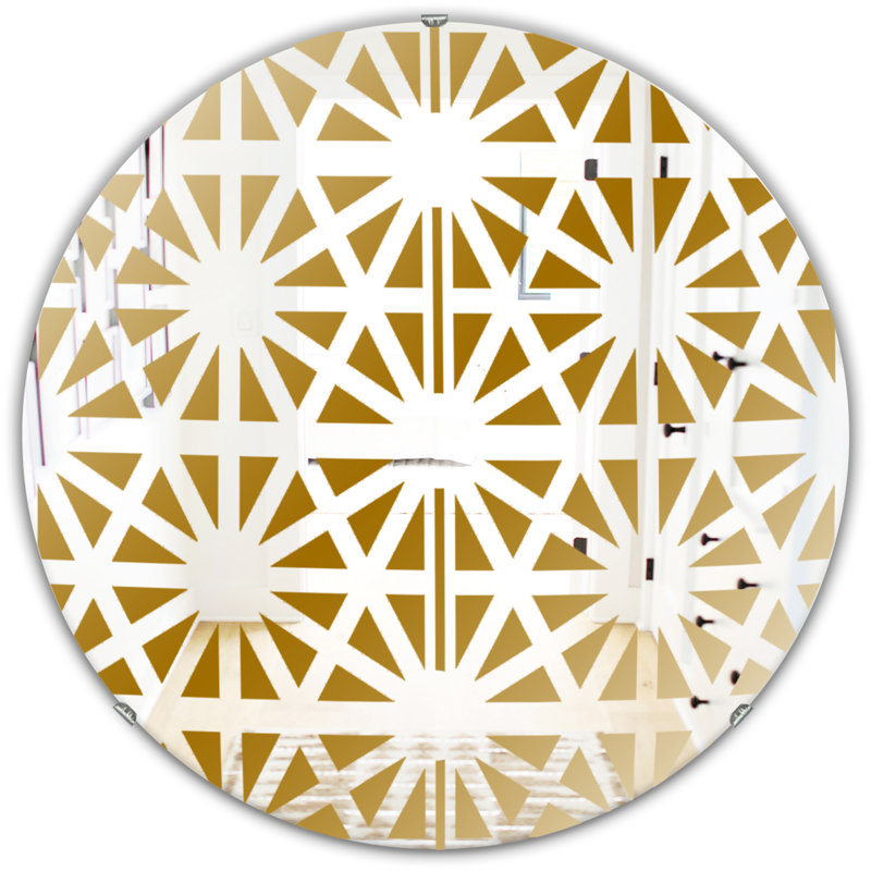 Miroir mural sans cadre, H 23,6 po x l 23,6 po