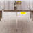 Modern solid wood acrylic dining table set-102669571
