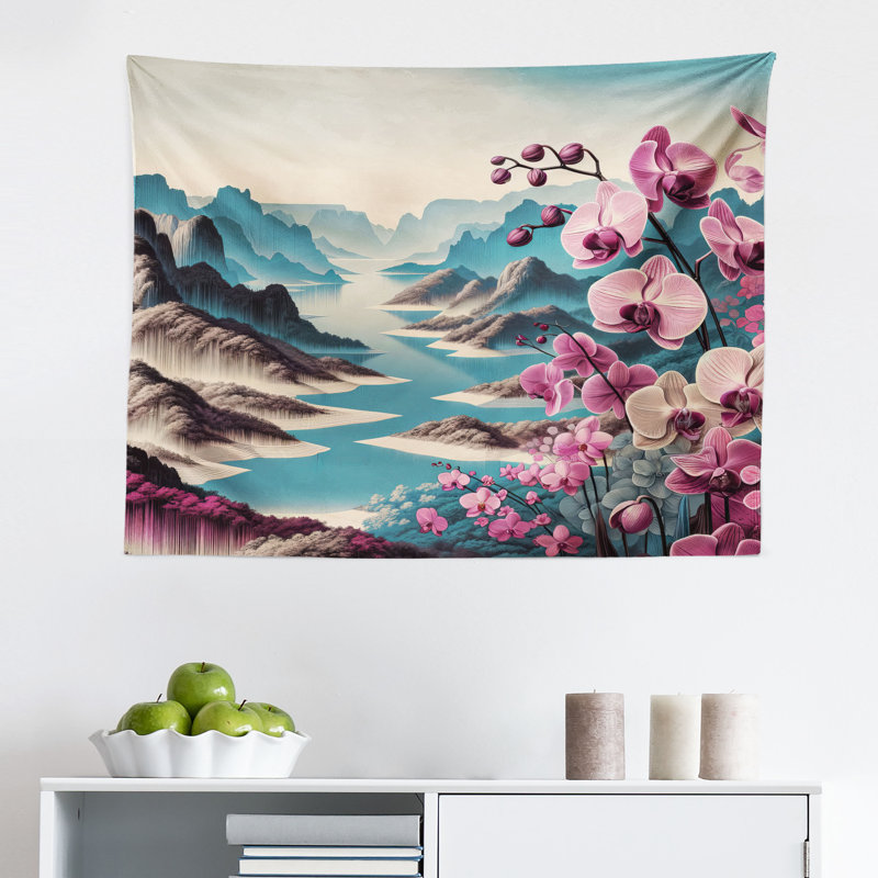 Tapisserie en microfibre, H 23 po x l 28 po