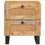 40cm W Solid Wood Bedside Table