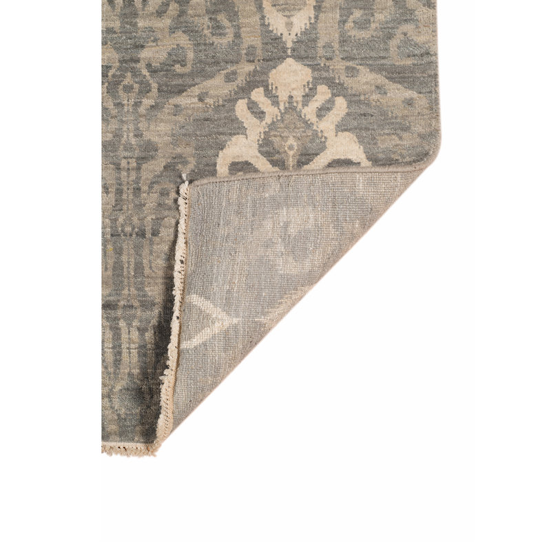 Pearl Geometric Area Rug in Gray, Rectangle 2' x 3'
