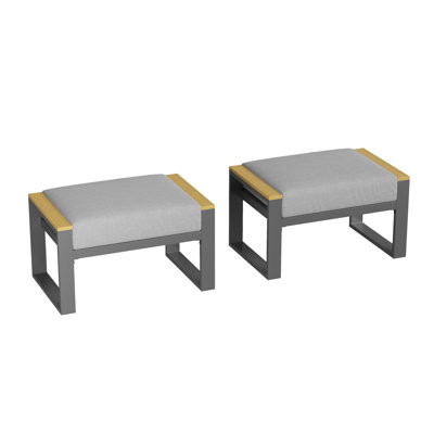 47cm Wide Straight Patio Sofa