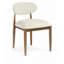 Chaise de salle à manger rembourrée Madalene Eligah Performance-834709496-834709498