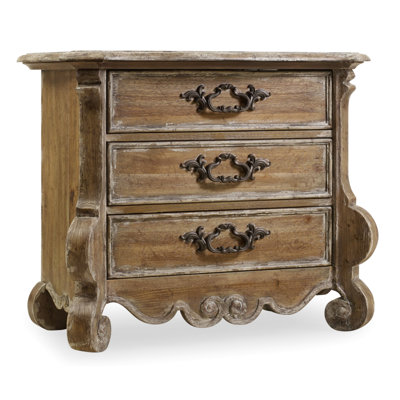 Chatelet Three Drawer Nightstand