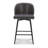 Brendaly Swivel Upholstered Counter Stool with Metal Frame-557660401