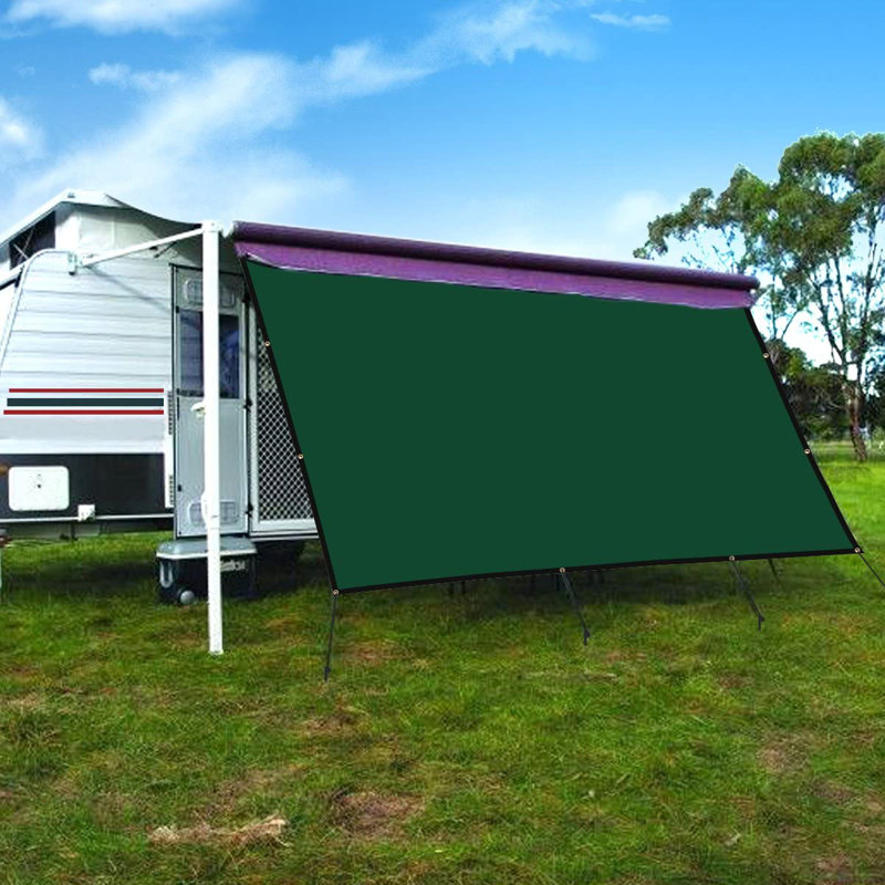 HGmart Polyethylene Plastic Awning for Awning, Green, 120" H x 192" W x 0.25" D