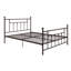 Eastford Metal Bed Frame with Vintage Headboard-1916184590-1916184576