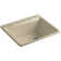 Riverby 25" L x 22" W x 9-5/8" Top-Mount Single-Bowl Kitchen Sink with Basin Rack