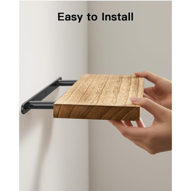 Floating Shelf, Light Brown