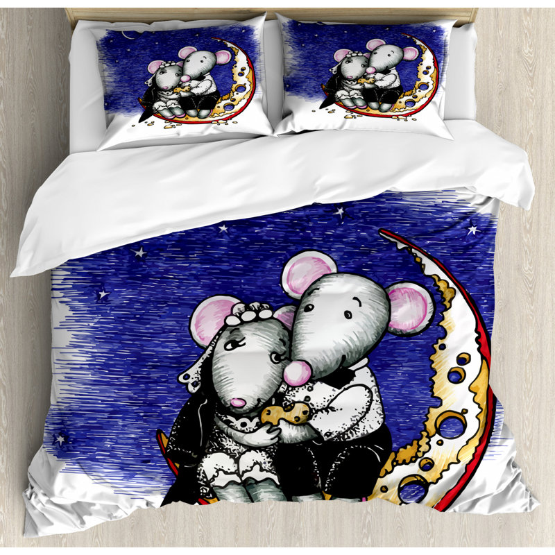 Polyester Duvet Cover, King Duvet Cover + 2 Shams