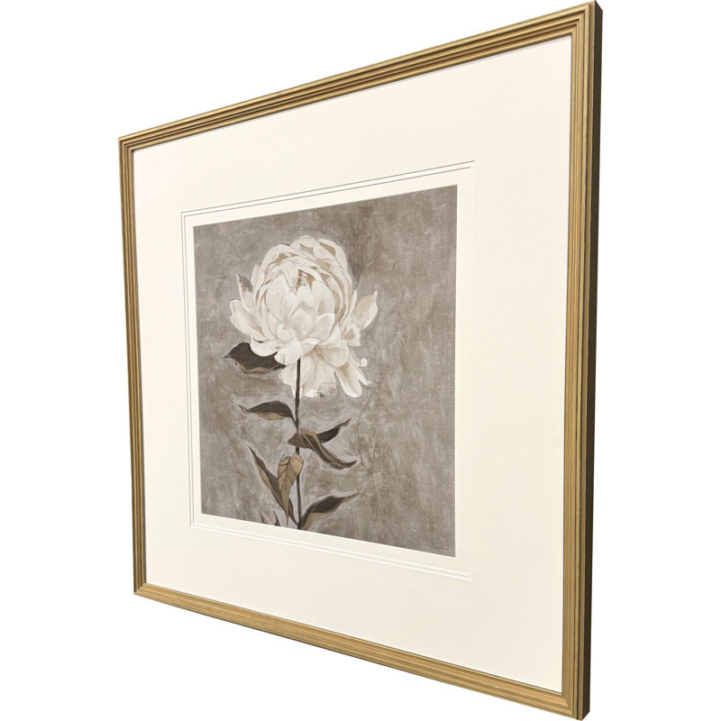 «Pretty as a pivoine I», art encadré