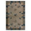 Tapis chinois antique en laine à motif floral