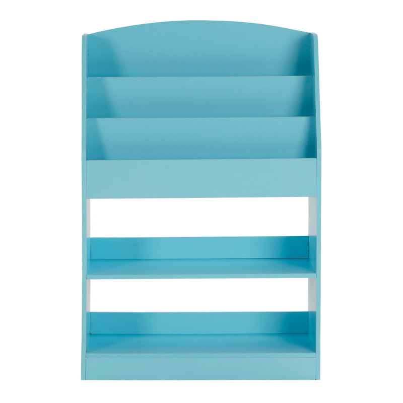 62cm Book, Magazine, Bookcase Display, Light Blue