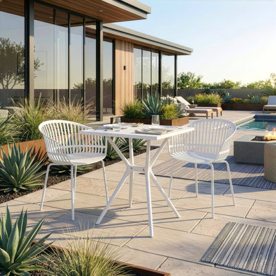 Ensemble de 2 chaises Barras Basma