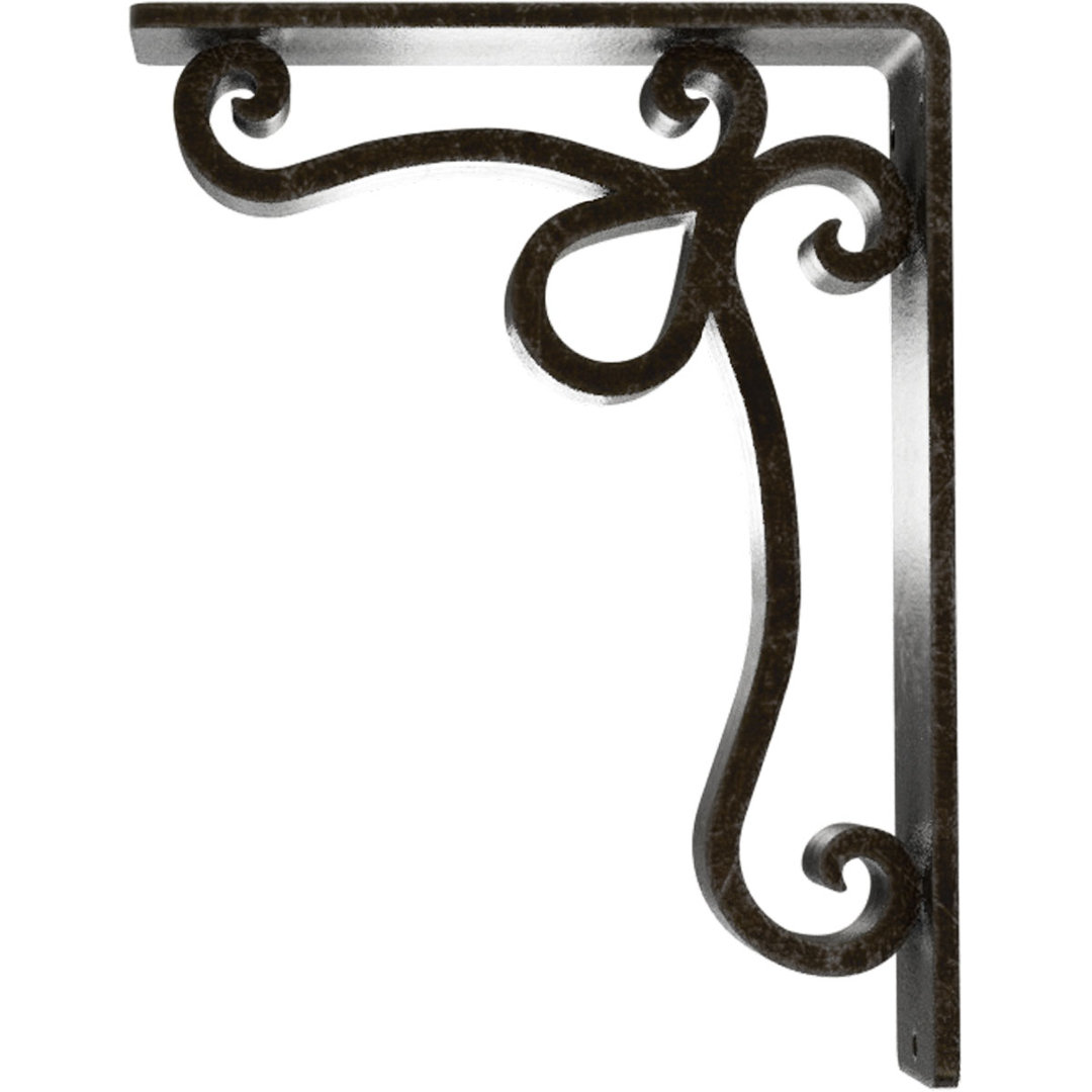 Orleans Wrought Iron Bracket Ekena Millwork 