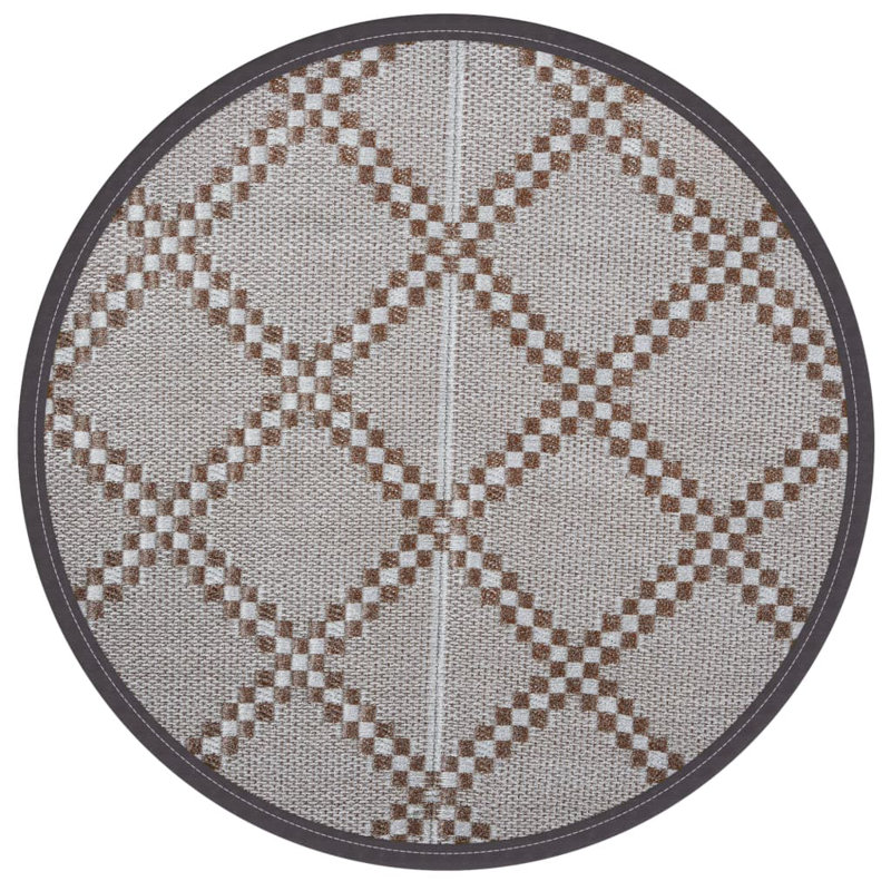 Round Allar Area Rug, Round 120 cm