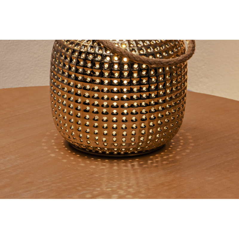 Hughestown 65cm Gold Standard Table Lamp, Golden