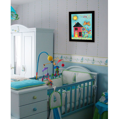 "No Place Like Home" by Bernadette Deming, Ready to Hang Framed Print