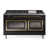 Glossy Black/Brass