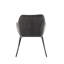 46.99cm H Tufted Upholstered Armchair in Brown-1815822659