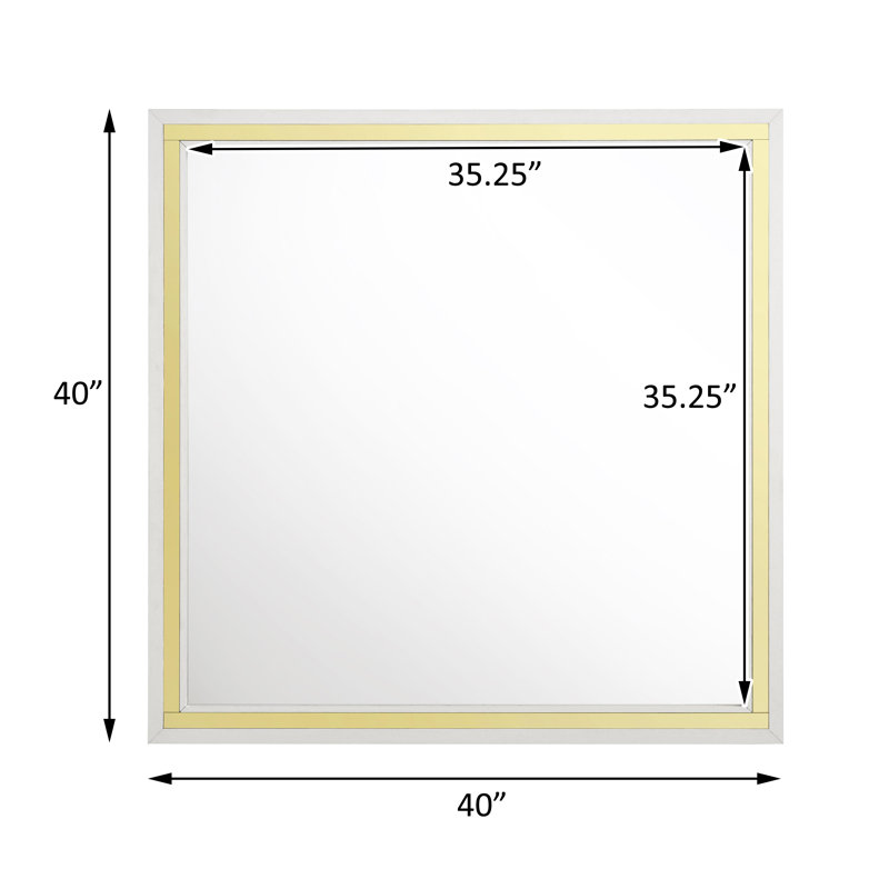 Dresser Mirror White