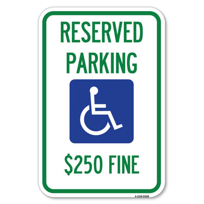 Reserved Parking (Arrow Pointing Left And Right)/23160