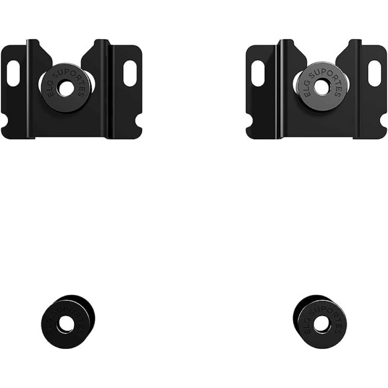 ELG Fixed TV Wall Steel Mount with Universal VESA Quick Release System for 14 to 75 inch TVs