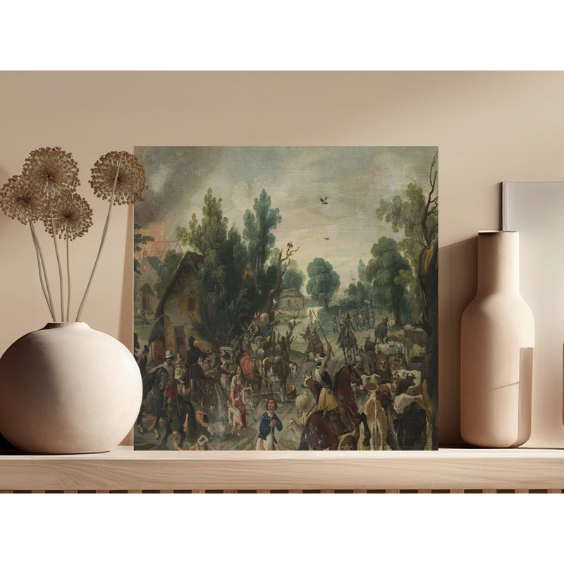 Janssen Wrapped Canvas Print Set, 10x10