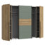 Debarr 4 Door Wardrobe-114011904-114011905