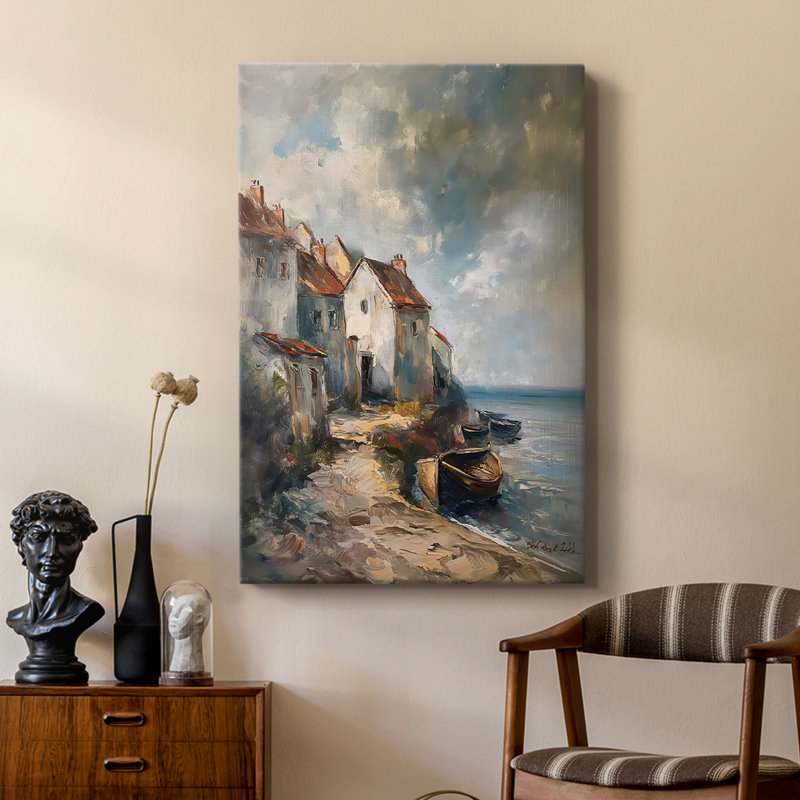 LANDSCAPES Series CCCVI -Custom Wrapped Gallery Cavas, 18" H x 12" W