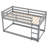 Floor Bunk Bed With Ladder-1794044163
