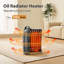 LIFEPLUS 700 BTU Electric Utility Space Heater