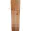 5 1/2"W x 18"D x 22"H Thorton Slat Smooth Bracket, Western Red Cedar-93350257-111666265