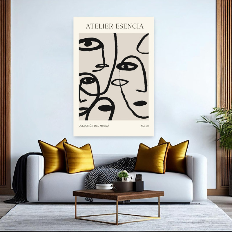 Contemporary Art Abstract Contemporary Wall Art by Treechild - Wrapped Canvas Print, 152.4 cm H x 101.6 cm W