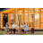 Fire Sense Patio Heater with Wheels 46,000 BTU Output Electronic Ignition System Propane Heater-aged chestnut-34192864