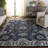 Abrie Hand Tufted Wool Floral Rug-754721176