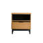 Staetler 49cm W Solid Wood Bedside Table