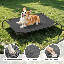 Elevated Dog Bed with Removable Cooling Cushion-801308708-801308709